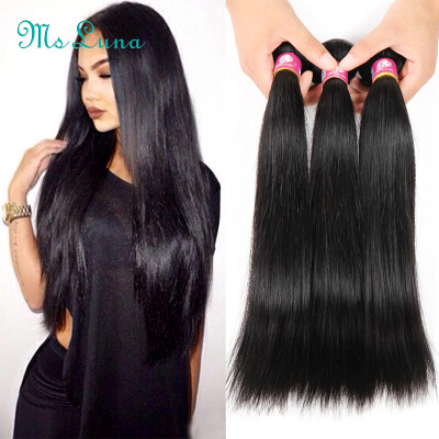 

Brazilian Virgin Hair Straight Hair 3 Bundles Unprocessed Virgin Brazilian Hair Weave Bundles Human Hair Bundles Brazilian Hair