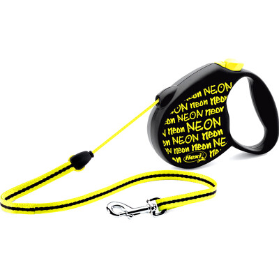 

Germany imported Fulai Xi flexi fluorescent yellow series automatic telescopic dog traction rope dog chain dog rope series rope  No. 5 meters 12kg