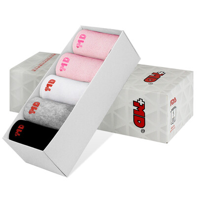 

Jingdong supermarket] Ms. MD loose pregnant women socks after maternal socks healthy loose stockings without bone socks 5 pairs of gift box box 35-39 yards (23-25cm
