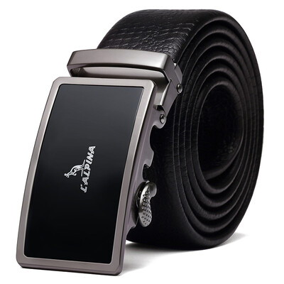 

Alpina kangaroo L&39ALPINA belt men&39s leather fashion business tide men leisure belt automatic buckle belt male models 661082030 gun buckle