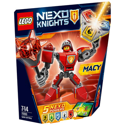 

Lego Future Knights Series 8 years old - 14 years old Aaron's rock climbing cross country chariot 70355 building blocks Lego