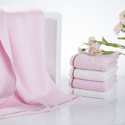 

Jinhe Home Towel Home Textiles Bamboo Viscose Cellulose Color Towel Pink 94g Article 34 74cm 07-81F