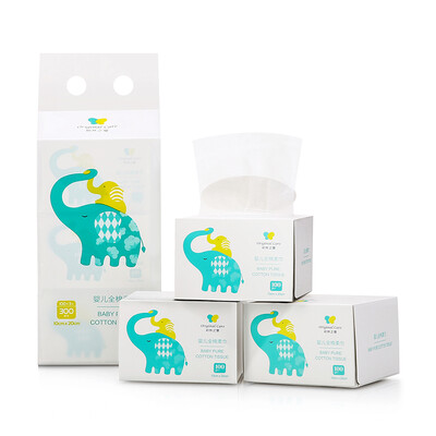 

Original care мягкие ватные салфетки для детей 100 * 3 шт.