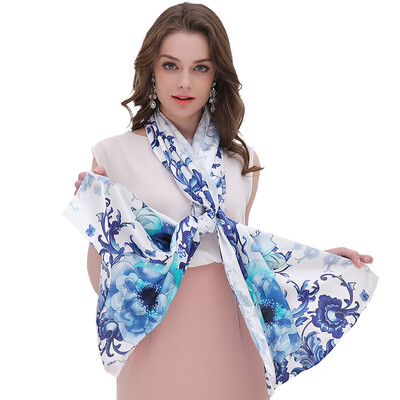 

[Jingdong supermarket] one meter painting yarn (yimihuasha) Mulan drunk silk scarf female silk silk shawl scarf