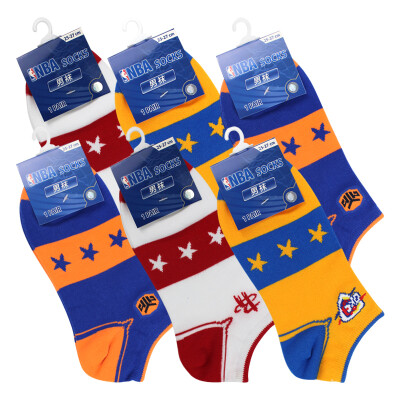 

Jingdong Supermarket] NBA socks team sports cotton socks comfortable breathable socks 6 pairs of equipment