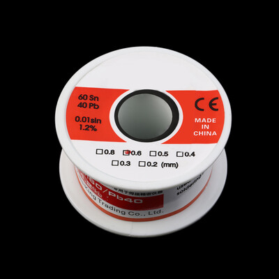

0.6mm 50G 60/40 Олово Свинец канифоль припой сердечника Flux Пайка Сварка Reel