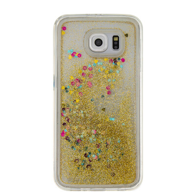 

Динамический Quicksand Блеск наливные Мягкая ТПУ чехол для SAMSUNG S6EDGE