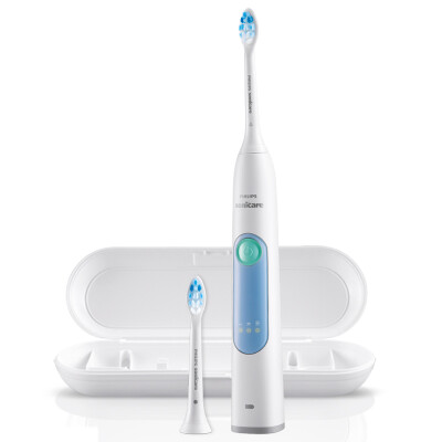 

Philips (PHILIPS) electric toothbrush HX6616 / 50 adult rechargeable gingival care type sonic vibration toothbrush dazzle ice blue (3 files strength 2 brush head 1 travel box