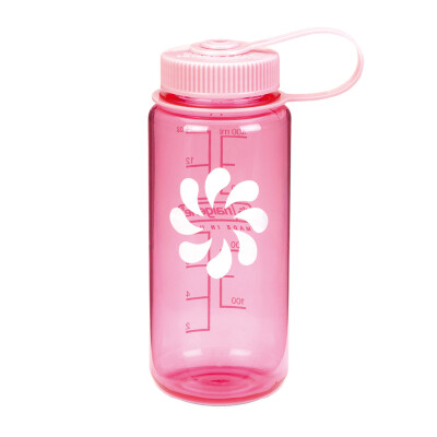 

Jingdong supermarket] music gene (nalgene) plastic space cup 500ml wide mouth sports portable kettle outdoor water bottle pink 2178-2216