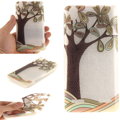 

Hand painted trees Pattern Soft Thin TPU Rubber Silicone Gel Case Cover for Lenovo K3/A6000