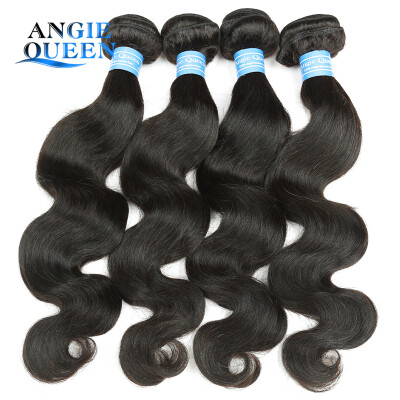 

Angie Queen Indian Body Wave 3 Bundles Virgin Indian Hair Wet And Wavy Human Hair 100% Unprocessed Hair Weaving