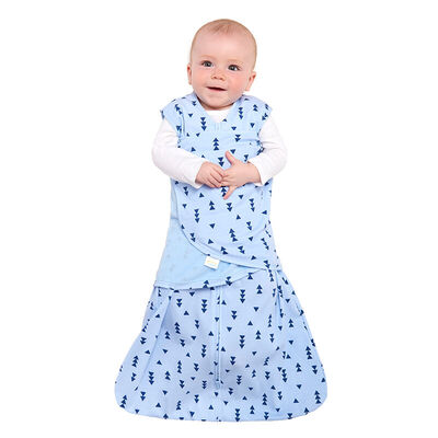 

HALO Младенческая спальная сумка Чистый хлопок Пакет Smashing Sleeping Bag NB Denim Blue