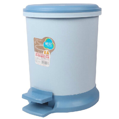 

Jingdong supermarket] camellia trash cans luxury round pedal health barrels 9.6L 1509