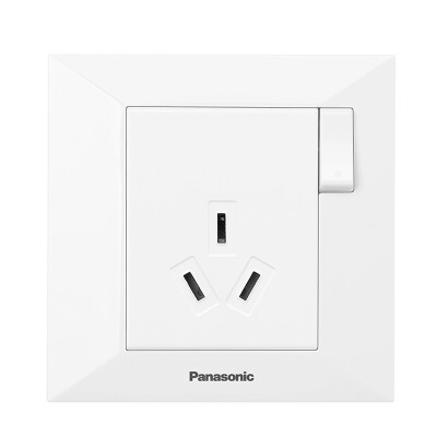 

Panasonic Panasonic 86-type switch socket 10A three holes with switch socket Jane still series WMW602 elegant white