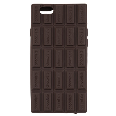 

Hot Chocolate Silicone Rubber 3D Mobile Phone Cover Case For iPhone 6/6s