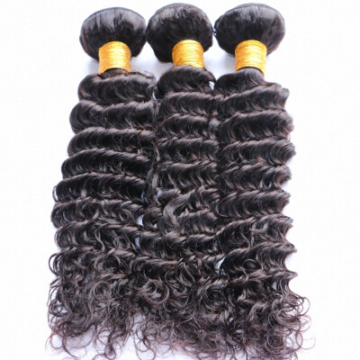 

Deep wave brazilian hair 3 bundles cheap deep wavy virgin hair 3 piece lot unprocessed 7a grade virgin brazillian hair deepwave