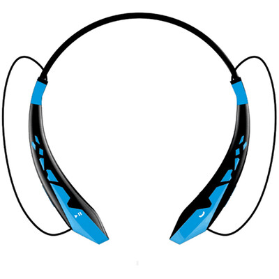 

LEIMAI LM-E8 Sports Bluetooth Headset 40 Dual Earphone Wireless Phone Ear Running Headset Blue