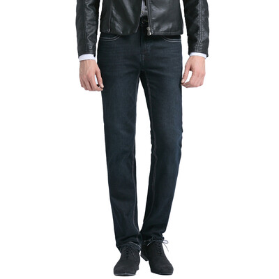 

Pierre cardin (pierre cardin) 203278-0800 осень и зима мужская лайкра микро-эластичный бизнес случайная талия удобные джинсы синяя синяя 38 метров