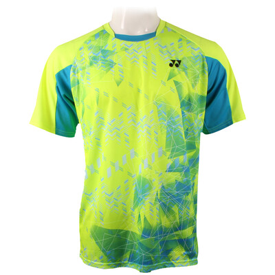 

YONEX YONEX бадминтон службы быстрого высыхания спортивной пары мужчин с короткими рукавами футболки 110287BCR желтый O / XL