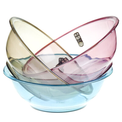 

Building a large American-style thick transparent wash basin clean kitchen pots J-316