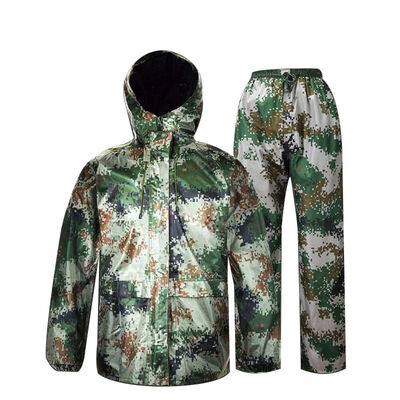 

CNMF moufu Special camouflage raincoat suit