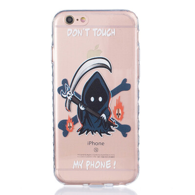 

Grim Reaper Pattern Soft Thin TPU Rubber Silicone Gel Case Cover for IPHONE 6/6S