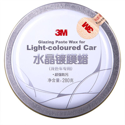 

3M Car Crystal Wax Paint Protective Foil Restore uster Glazing Paste Wax For Dark-coloured Car PN39588Contains Sponge