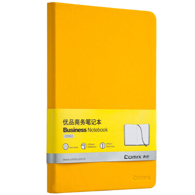 

COMIX A5 122 Zhang Yucheng Business notebook notepad diary yellow office stationery C5902