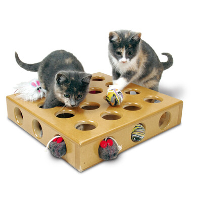 

США SmartCat электрические образовательные игрушки, чтобы развлечь кошку чеканки мыши чеканки кошки музыки моляров мелющих арестовал животное игрушку кошки 3702