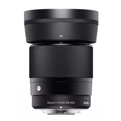 

SIGMA 30mm F14 DC DN Contemporary half-frame large aperture fixed focus lens micro-portrait Sony E bayonet lens