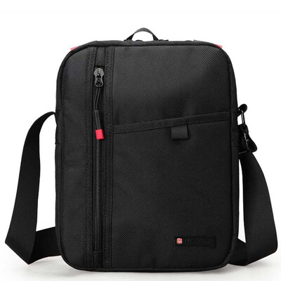 

Jingdong Supermarket Swiss Army knife Wiguo Wenger Messenger bag shoulder men&women business casual polyester black SAB87614109028