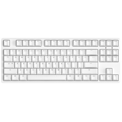 

ikbc новый G87 двойной системы PBT keycap механическая клавиатура оригинальная черри ось белый черный вал