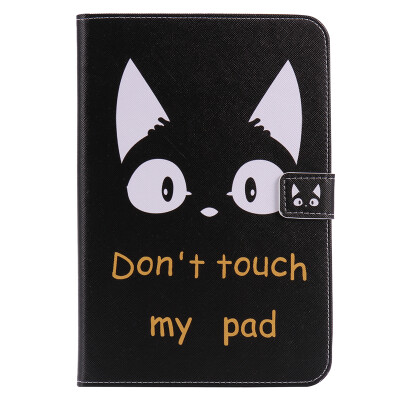 

Cat Ears Design PU Leather Flip Cover Wallet Card Holder Case for IPAD mini123