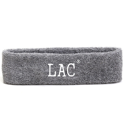 

LAC Хлопок Головной убор Спортивный повязку Мужчины и женщины Хлопок Спортивная повязка Свитер Пояс Hairband Спортивный капот Серый