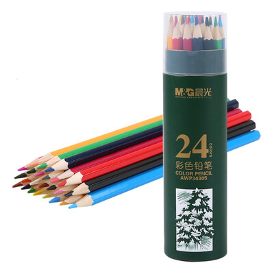 

Morning light  & G AWP34305 wood color pencil color lead 24 color tube