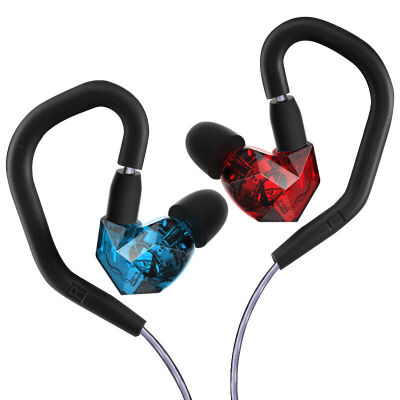 

Wisconsin (VSONIC) NEW VSD5S in-ear soundproof HiFi headphones red and blue color