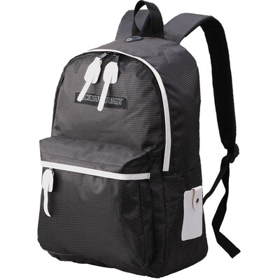 

Victoriaatourist Victorian traveler 15 inch waterproof computer backpack polyester fashion simple men and women notebook bag shoulder bag V1001 black