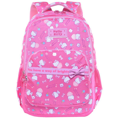 

Hello Kitty hellokitty leisure bag large capacity simple light shoulder bag middle school student bag CG-HK3265H pink