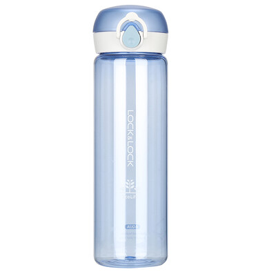 

Lock & lock синий 550ML пластиковый спортивный чайник портативный чашка чашки для чашки HLC645BLU