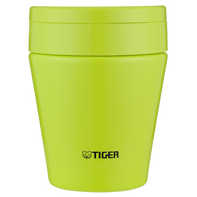 

Tiger Tiger insulation Cup stainless steel big mouth soup cup porridge cup MCC-B30C-GS apple green 300ml