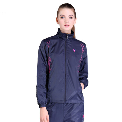 

Playboy PLAYBOY PB8200 fashion leisure sports ladies suit dark blue M