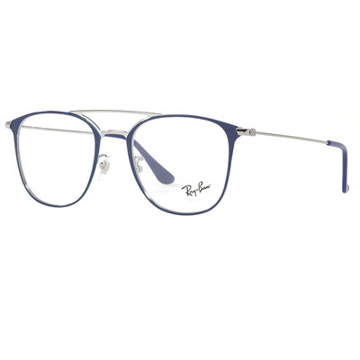 

RayBan Ray Ban очки кадр близорукость мужские и женские модели моды синий оптических оправ RX6377 2906 50мм