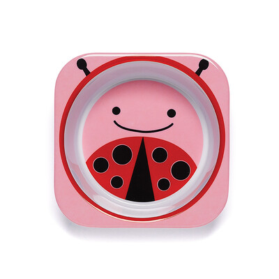 

SKIP HOP Cute Zoo Imitation Porcelany Droping Children Dessert Single Pack - Beetle Более 6 месяцев Импорт в США