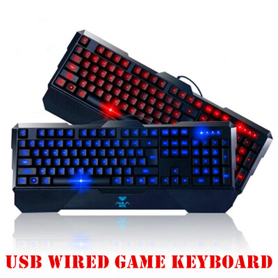 

USB wired game keyboard 104 key computer peripheral keyboard