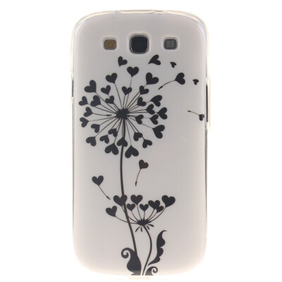 

Love dandelion Pattern Soft Thin TPU Rubber Silicone Gel Case Cover for SAMSUNG GALAXY SIII I9300