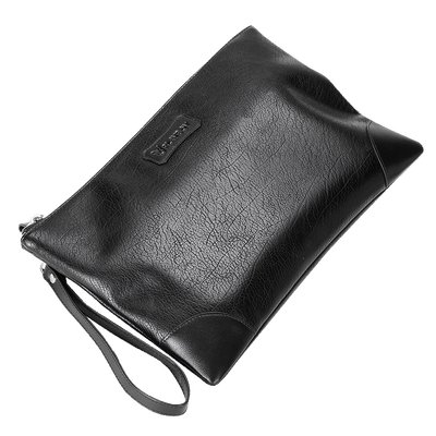 

Playboy Playboy Handbag Men&39s PU Large Capacity Handbag Business Casual Hand Bag Retro Men Bag PCA5921-6B Black