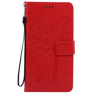 

Red Tree Design PU Leather Flip Cover Wallet Card Holder Case for HUAWEI MATE 7