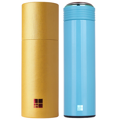 

Jiahong US Cuisine Series 304 Stainless Steel Cup Stainless Steel Tea Leak Vacuum Cooled Insulation Cup Pot Milky Couple Cup Tea Cups Cute Student Male Female 450ML Sky Blue