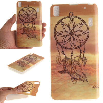 

Обложка Dreamcatcher Pattern Мягкий тонкий ТПУ резиновый силиконовый гель чехол для Lenovo K3 Note/A7000