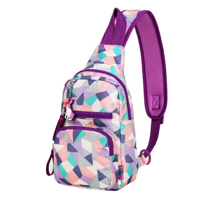

MOMOgirl chest bag shoulder Messenger Messenger female Korean version of the package M4E502 Lake fan of the dance